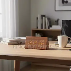 Rechargeable Table Clock