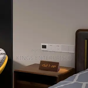 Rechargeable Table Clock