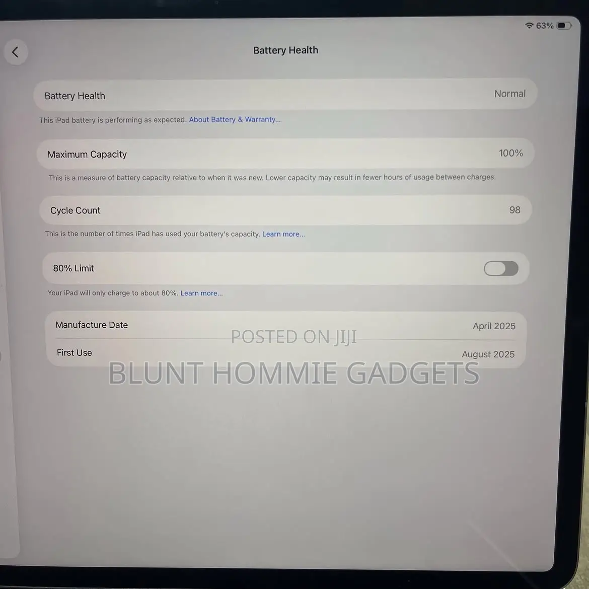 Apple iPad Air 13 (2025) 128 GB Black