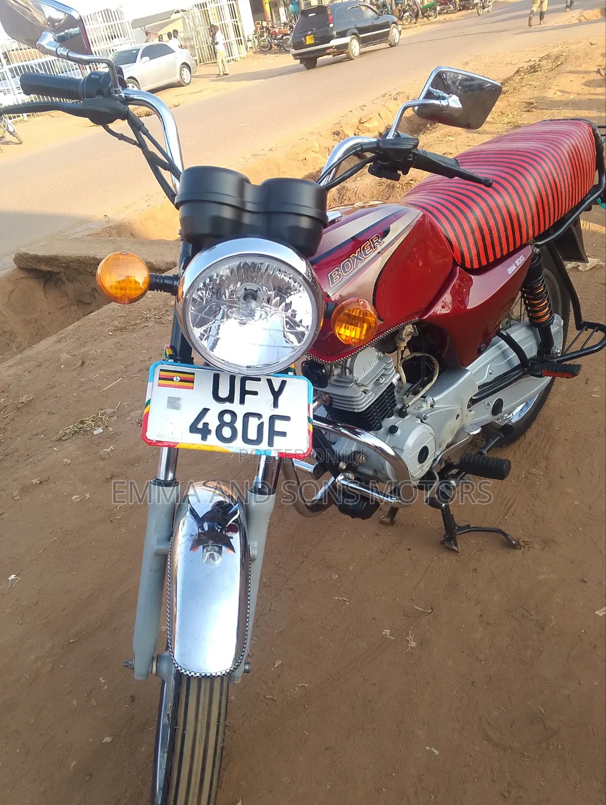 Bajaj Boxer 100 2023 Red
