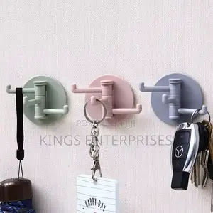 Set of 3 in 1 Adhesive Wall Hooks/Holders