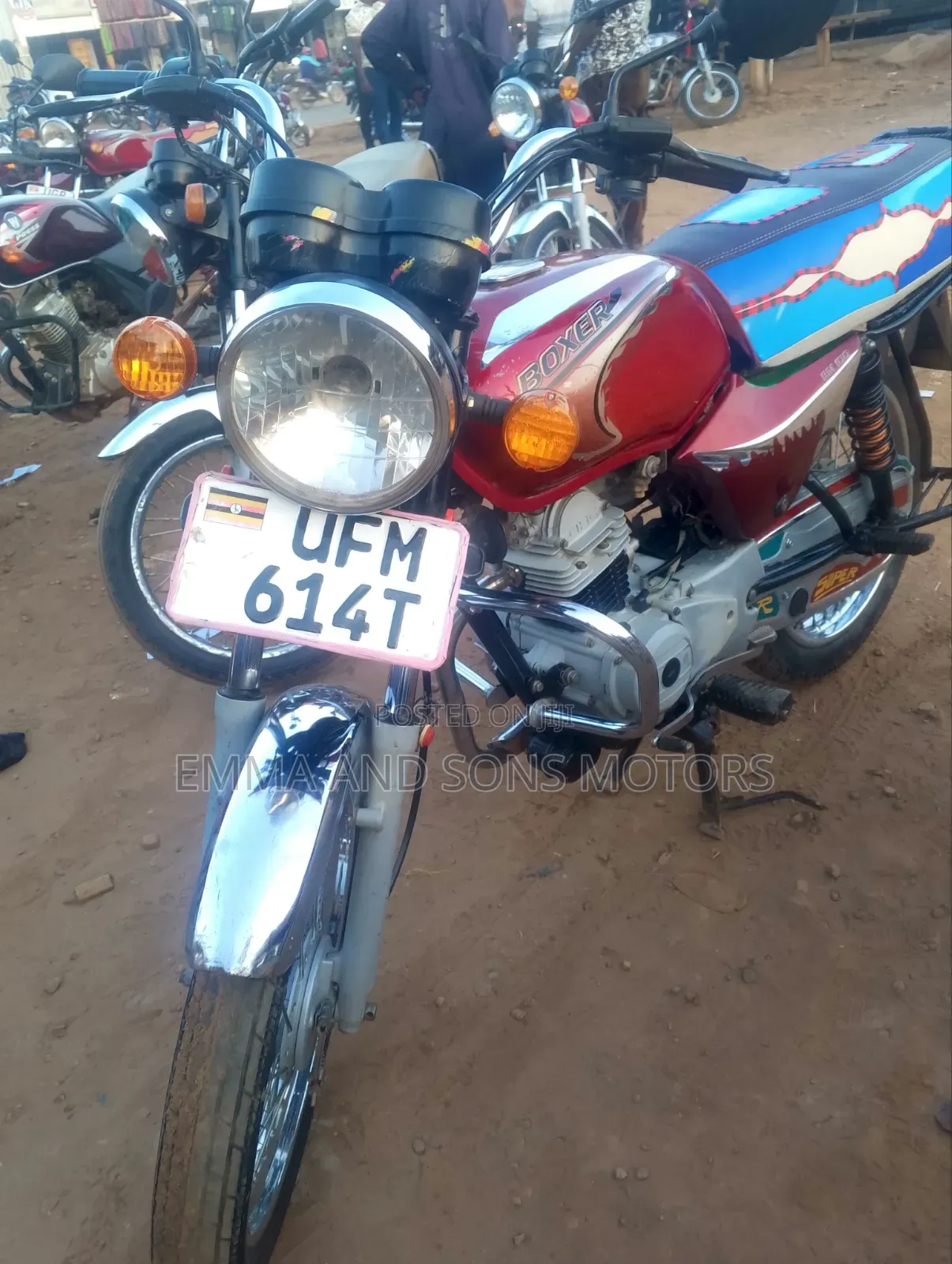 Bajaj Boxer 100 2023 Red