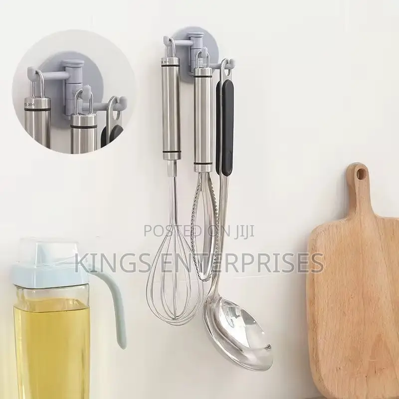 3 in 1 Wall Mounted Kitchen Organizer Hooks(Set of 3)