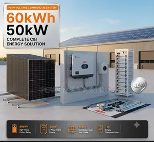 60kwh 50kva 3 Phase Comboindia Commercial Industrial Solar System