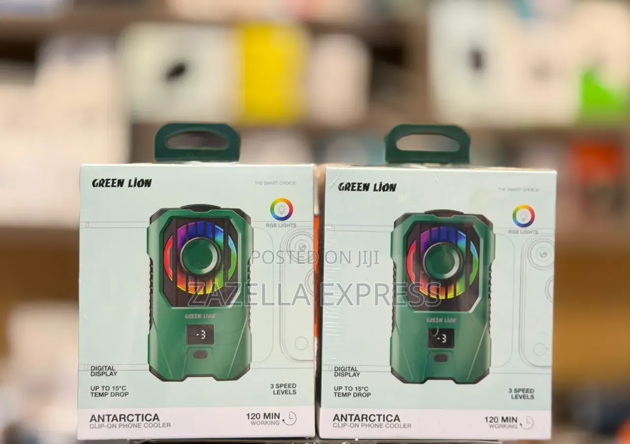 Green Lion Antarctica Rechargeable Clip on Phone Cooler