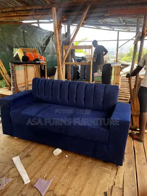Super Navy Blue Sofa Set on Market