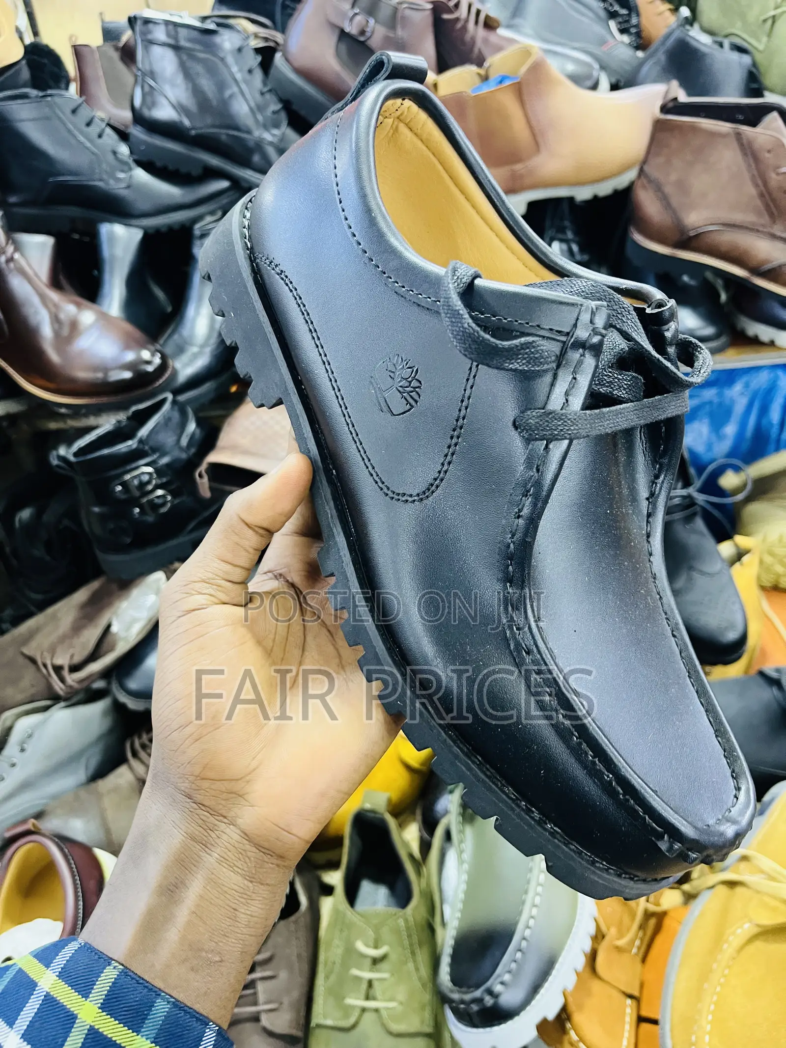 Leather Clarks Loafers Bigsole Oxfords Black