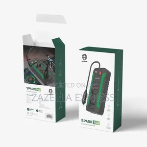 Green Lion Spark 300 Car Power Inverter, Car Charger, 4 Usb Port