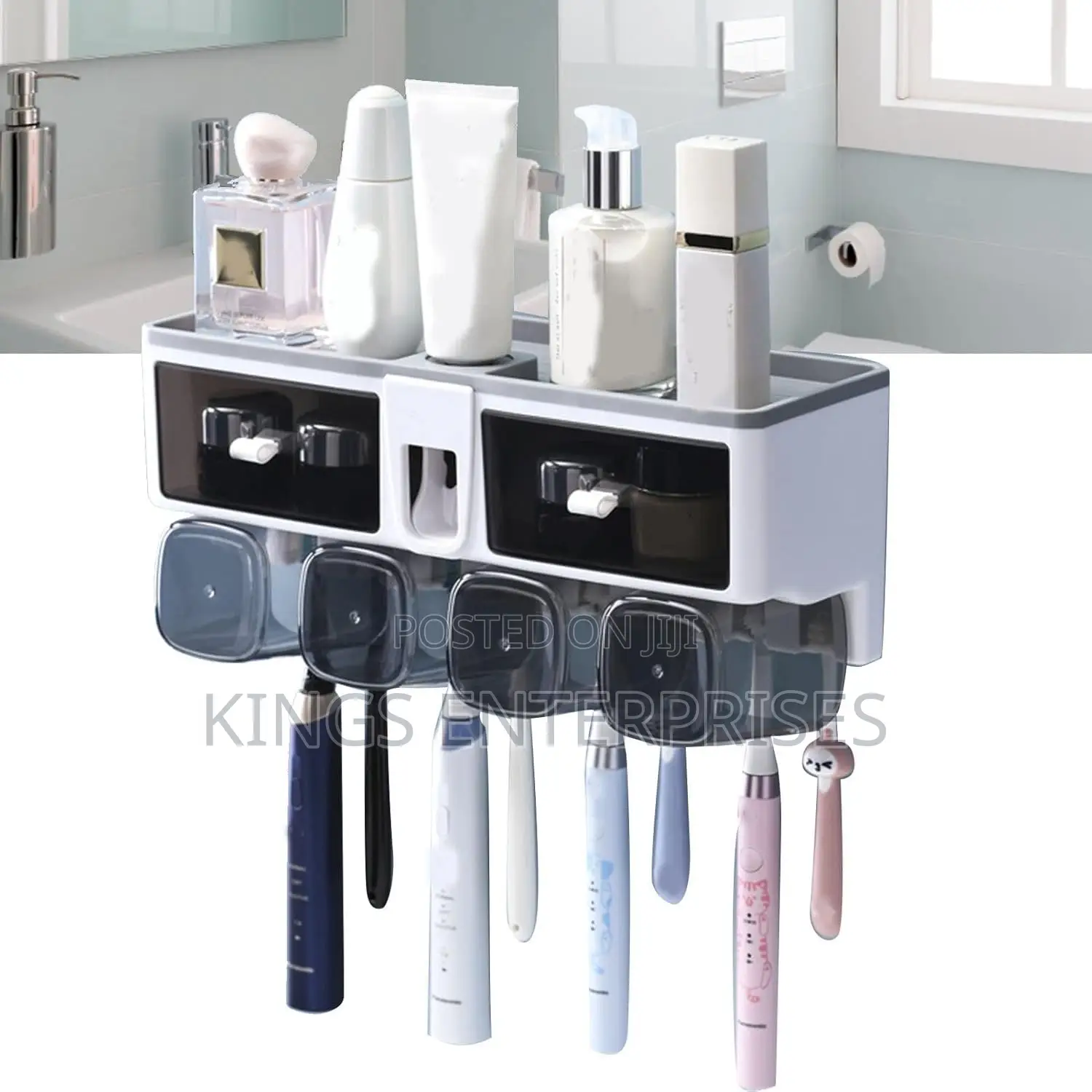 Wall Mounted Bathroom Organizer