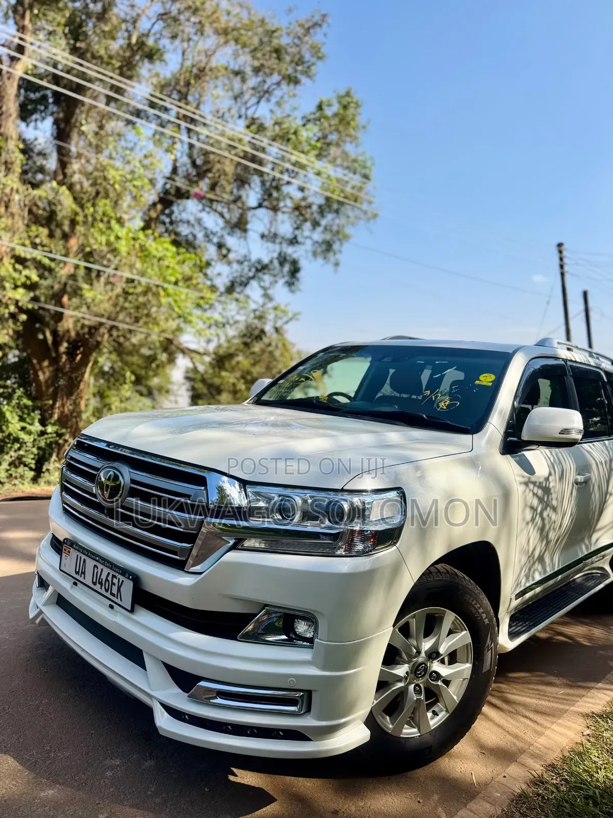 Toyota Land Cruiser 2017 White