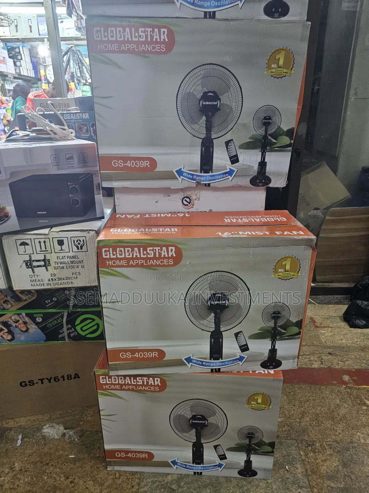 Globalstar Gs- 4039r Mist Fan