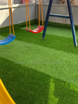 Playing Ground School Grass Carpet