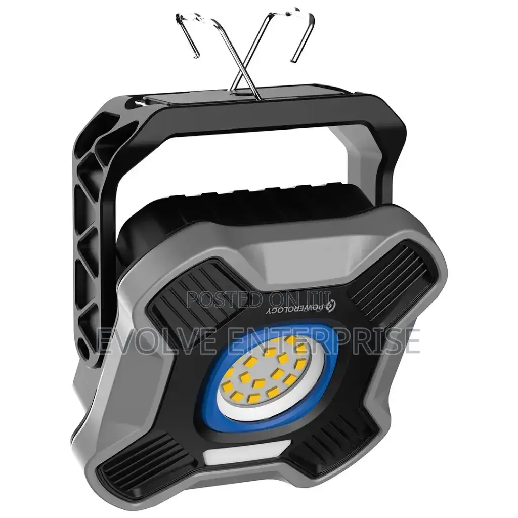 Powerology Brillite 3600mah Work Light - Black