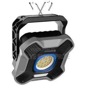 Powerology Brillite 3600mah Work Light - Black