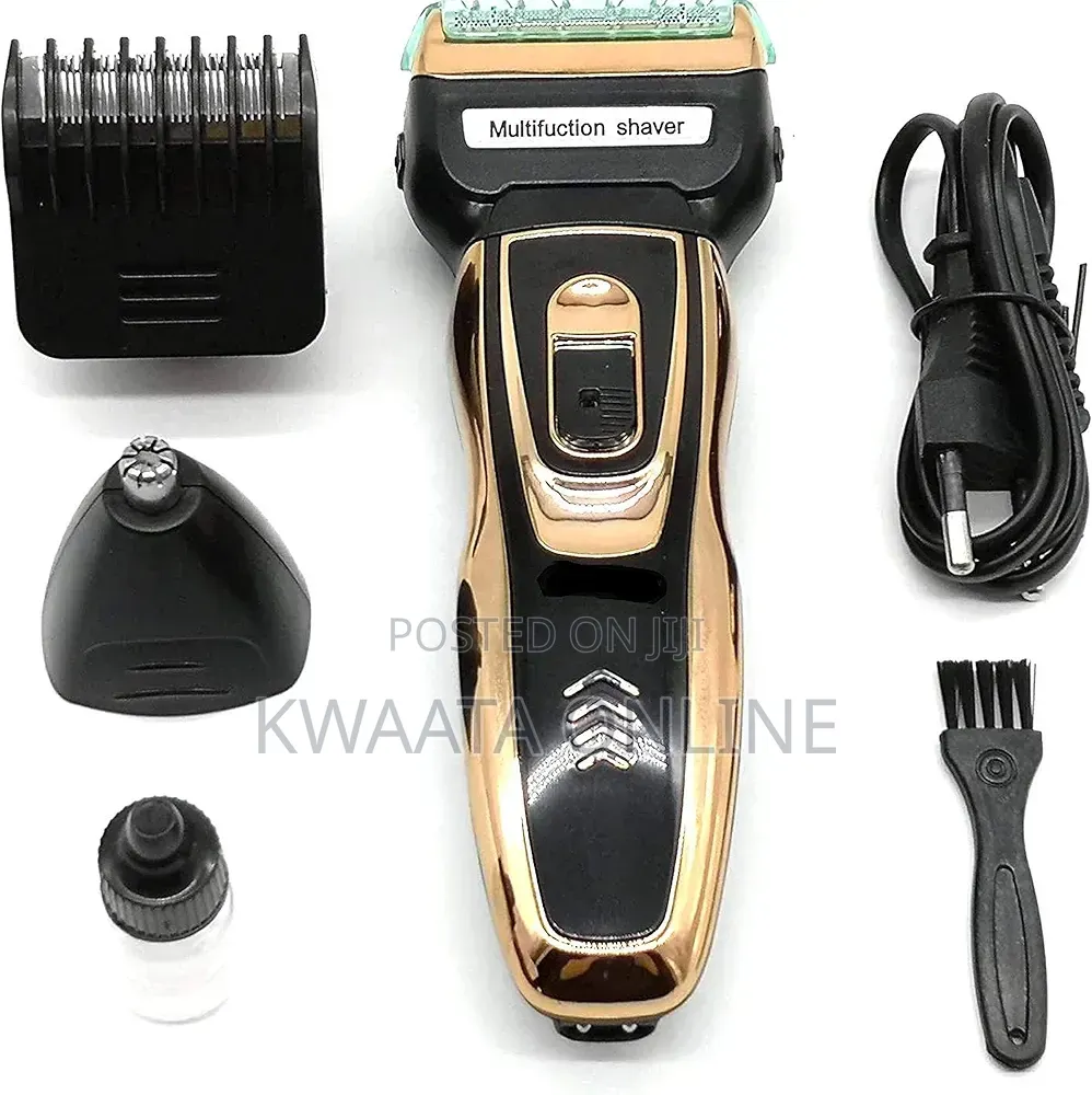 Geemy Premium 3-in-1 Rechargeable Trimmer Hair, Beard Nose