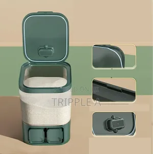 Large - Capacity Rice or Dry Food Dispenser