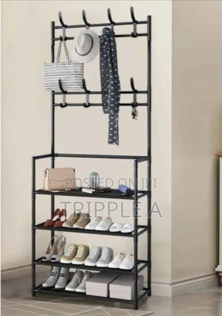 5 Layer Multipurpose Bag Hat Shoe Rack