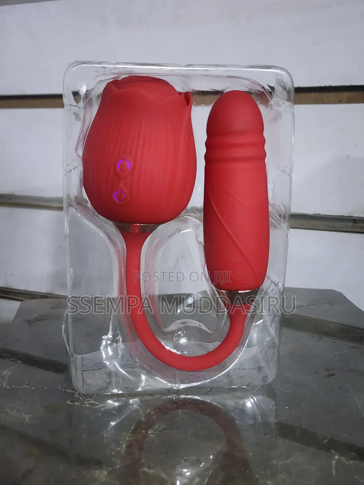 2 In1 Double Rose Women Vibrator Sex Toy