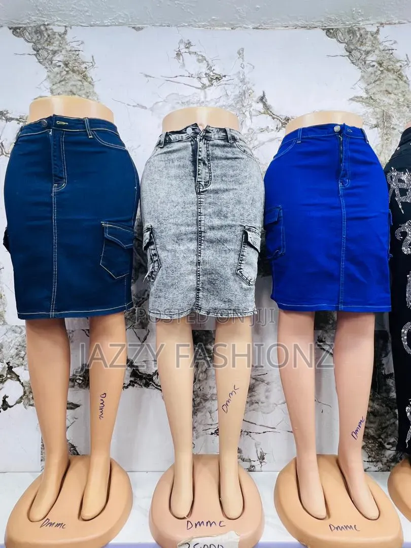 Denim Skirts and Pants