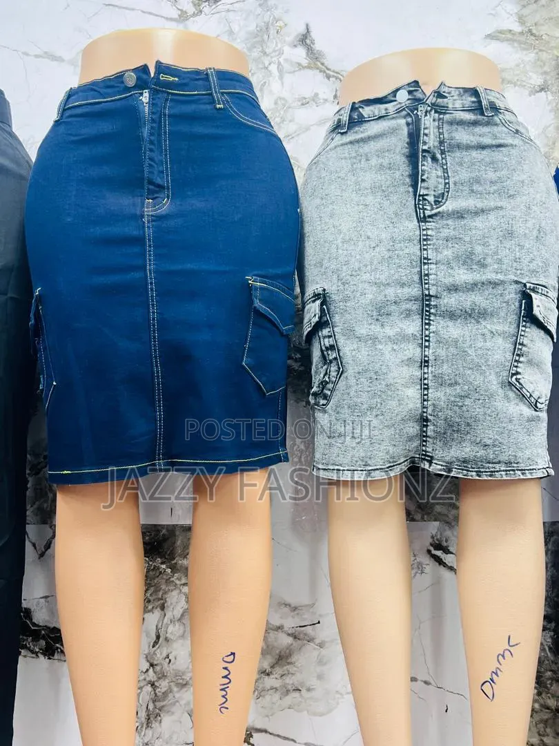 Denim Skirts and Pants