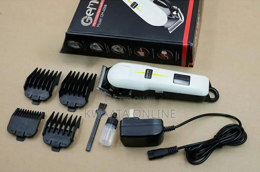 Geemy Rechargeable Cordless Clipper Shaver Machine Multi Cut
