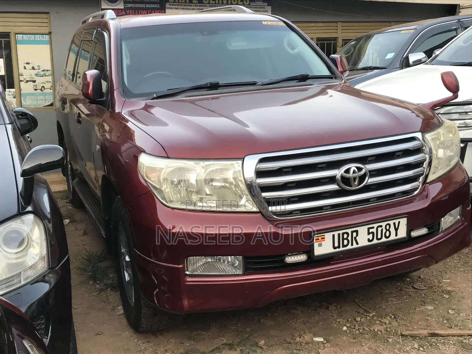 Toyota Land Cruiser Prado 2010 Maroon