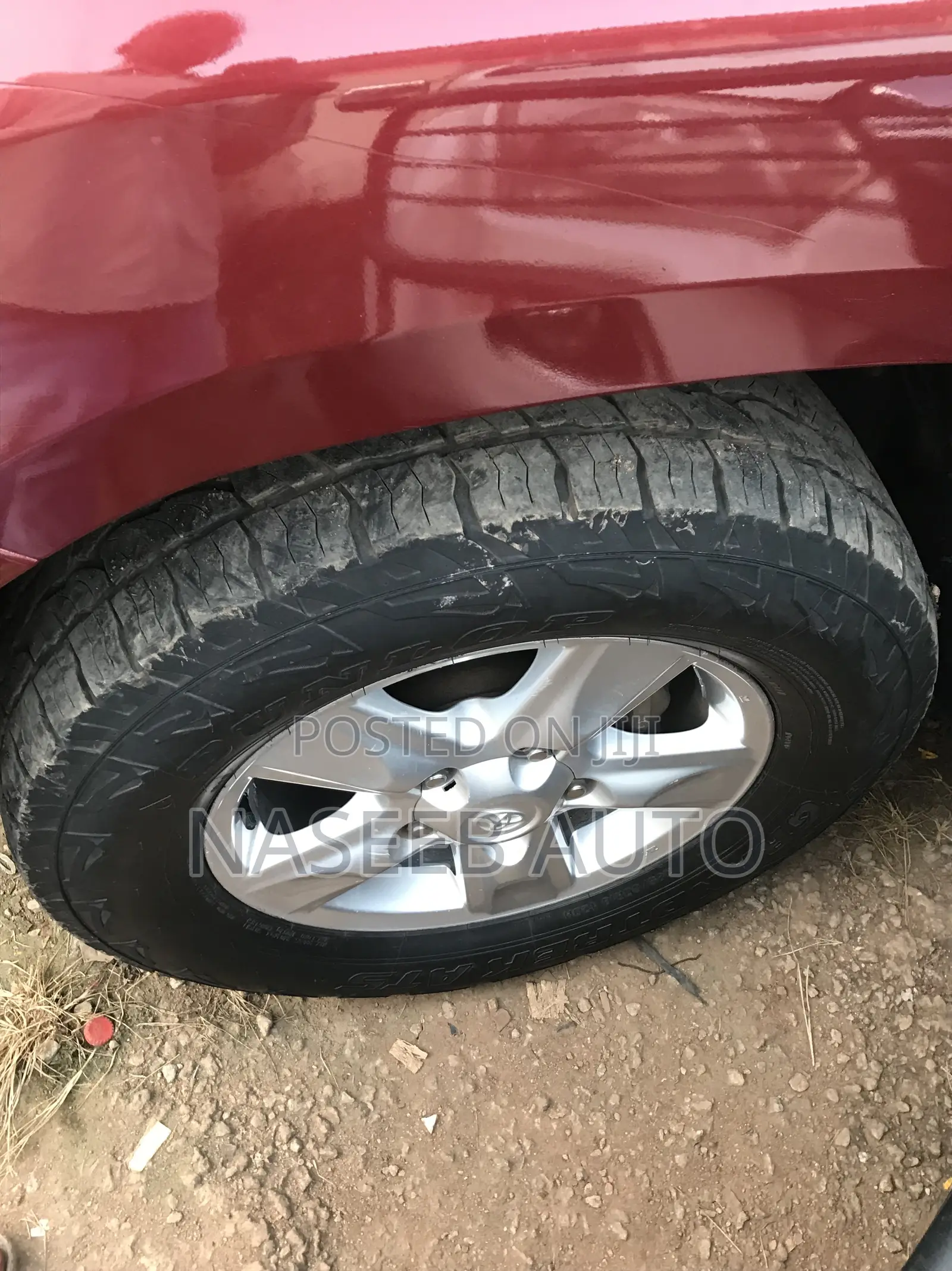 Toyota Land Cruiser Prado 2010 Maroon