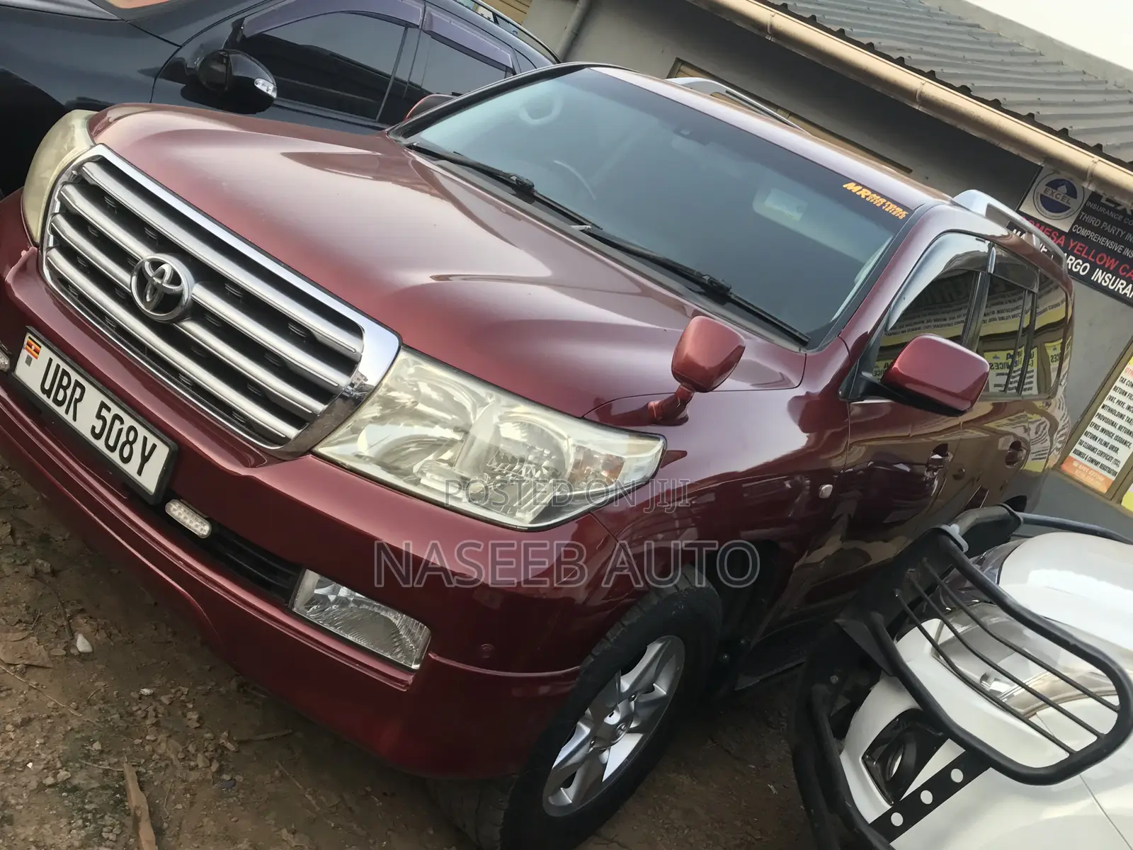 Toyota Land Cruiser Prado 2010 Maroon
