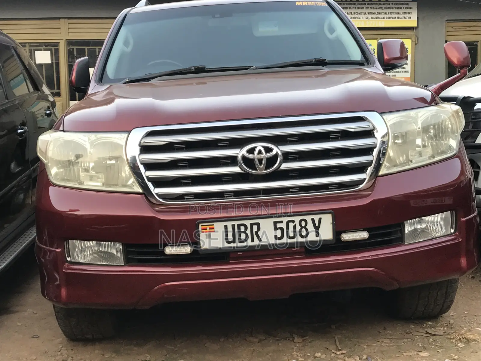 Toyota Land Cruiser Prado 2010 Maroon