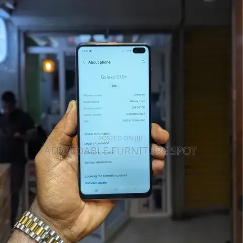 Samsung Galaxy S10 Plus 128 GB Black