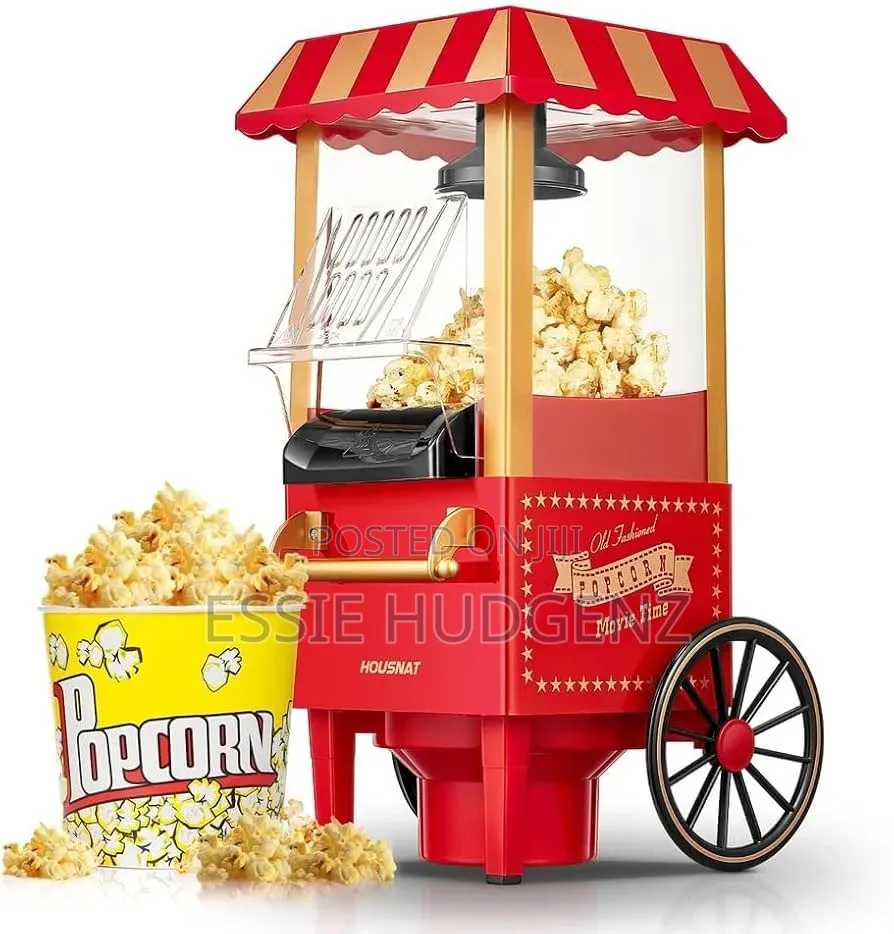 Cinema Retro Style Popcorn Machine