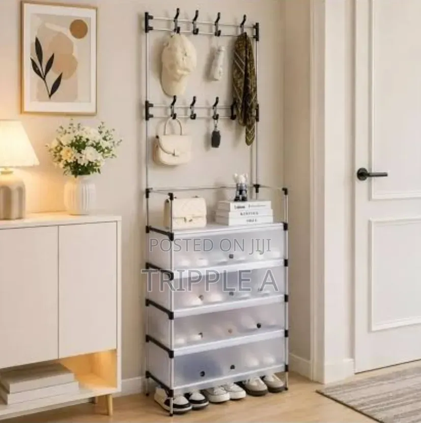Multi- Layered , Dust Proof Shoe Rack