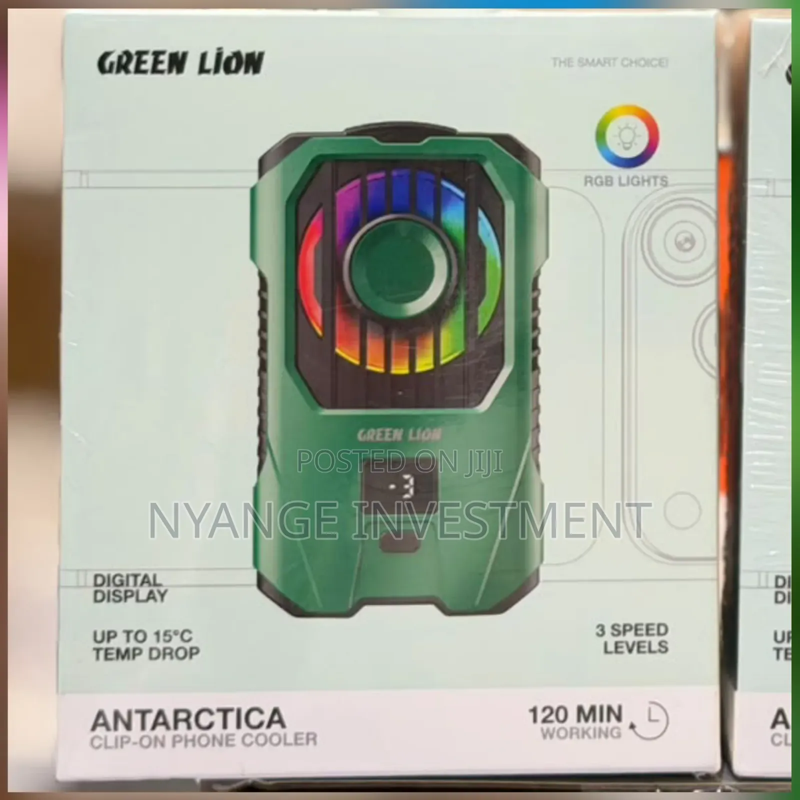 Green Lion Antarctica Clip-on Phone Cooler,. Phone Cooler