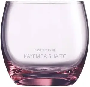 Genuine Luminarc Salto Ice Pink Glass Tumblers (Dozen / 12 Pieces)