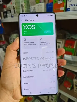 New Infinix Note 40 Pro 256 GB Green
