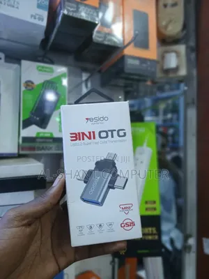 Yesido 3in1 Otg Connectors/Usb-Iphone-Usb-C Adapter