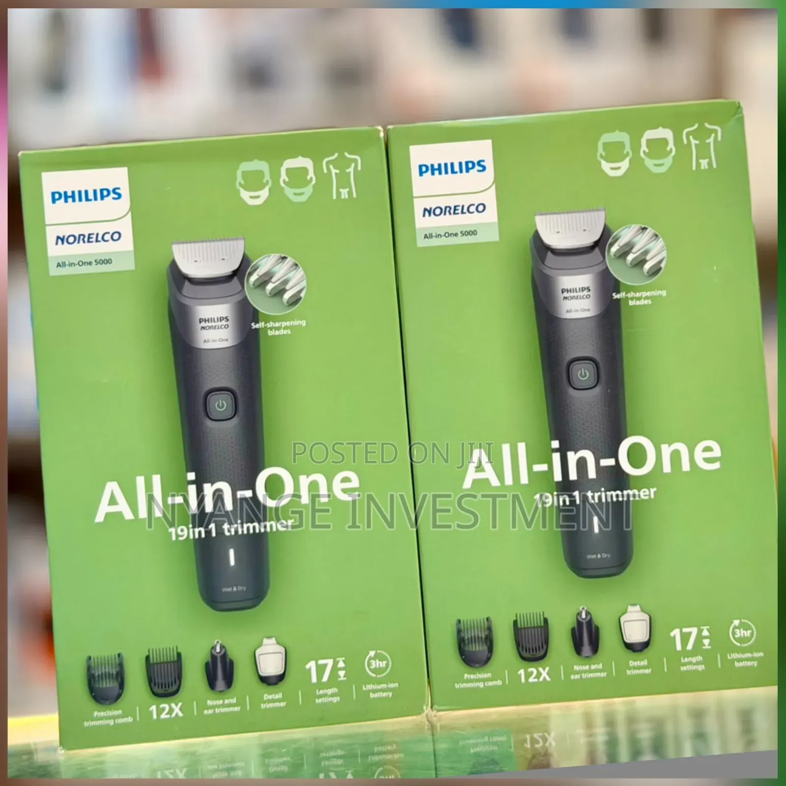 19in1 Phillips Rechargeable Hair Clipper and Treamer