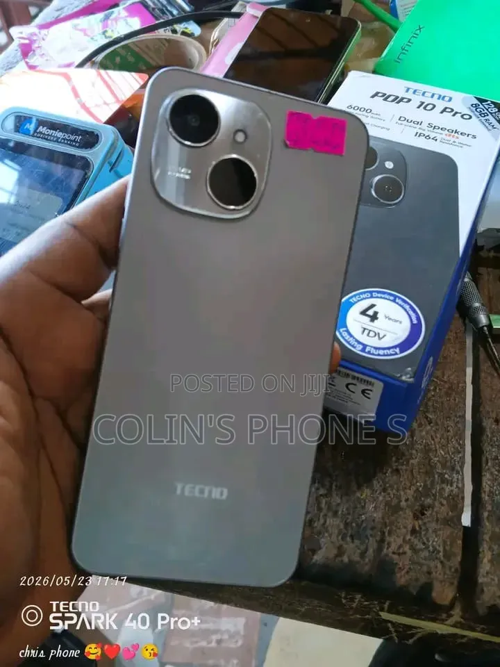 New Tecno Pop 10 Pro 128 GB Gray