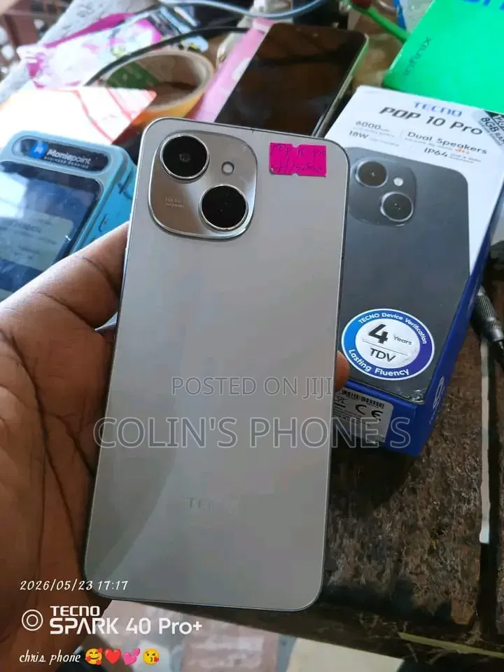 New Tecno Pop 10 Pro 128 GB Gray