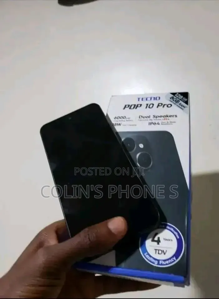 New Tecno Pop 10 Pro 128 GB Gray
