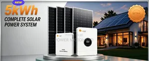 5kwh Bomblight 48v Hybrid Solar System Full Kit