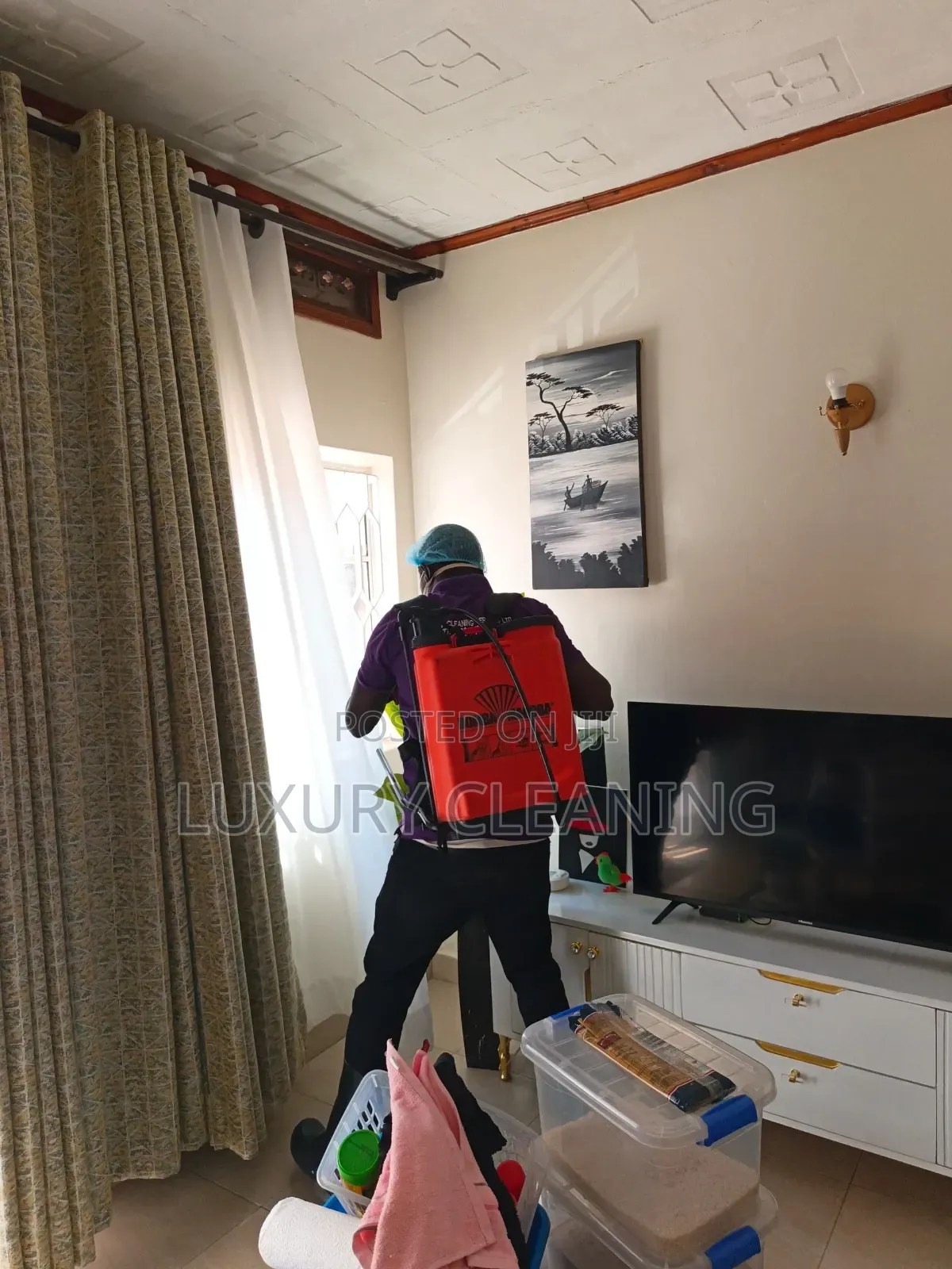 Fumigation in Ndeje