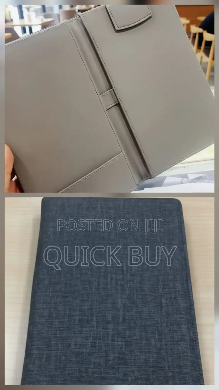 Leather Hotel Bill Presenter or Restaurant Check Holder