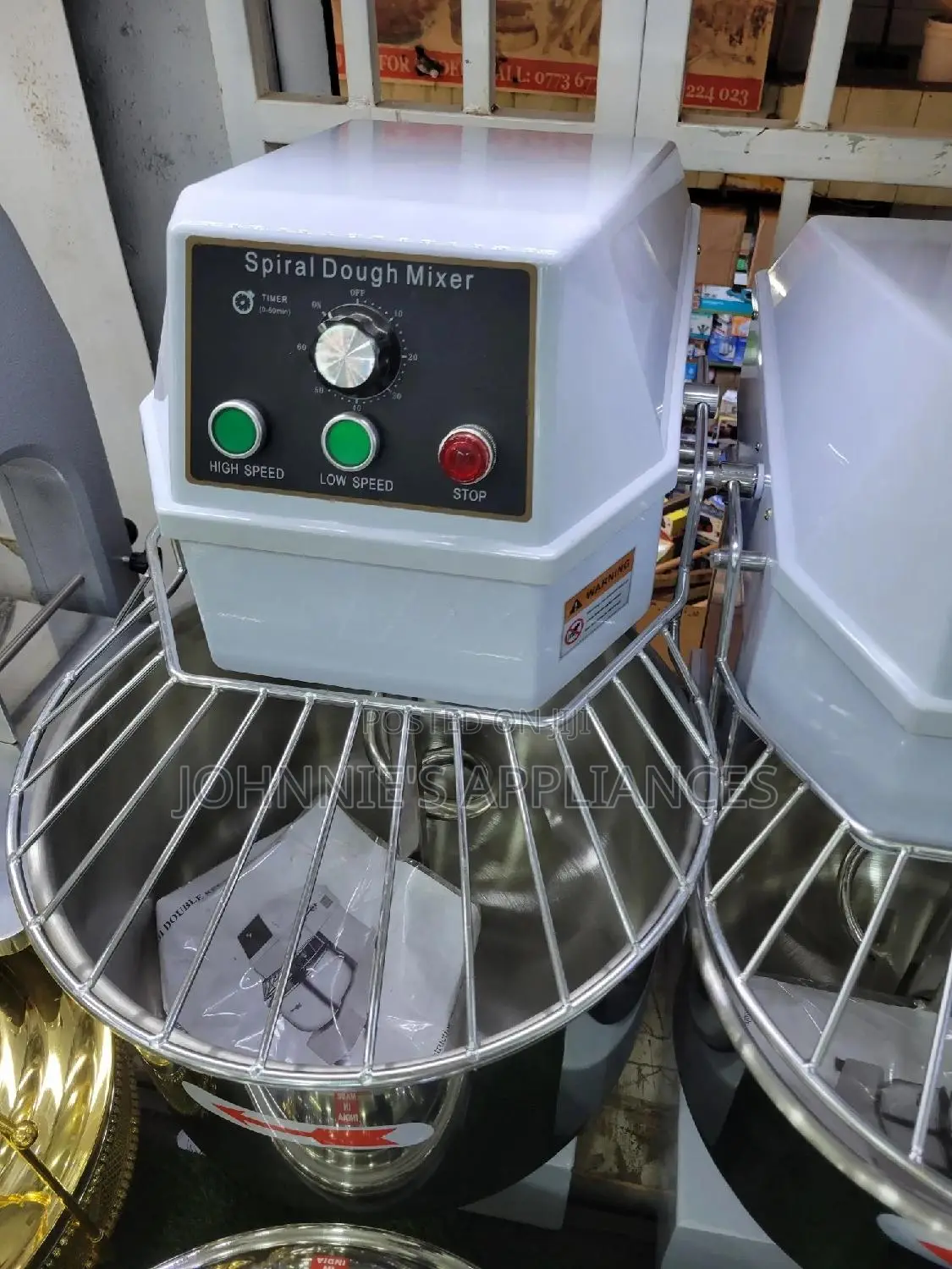 30l Spiral Dough Commercial Mixer