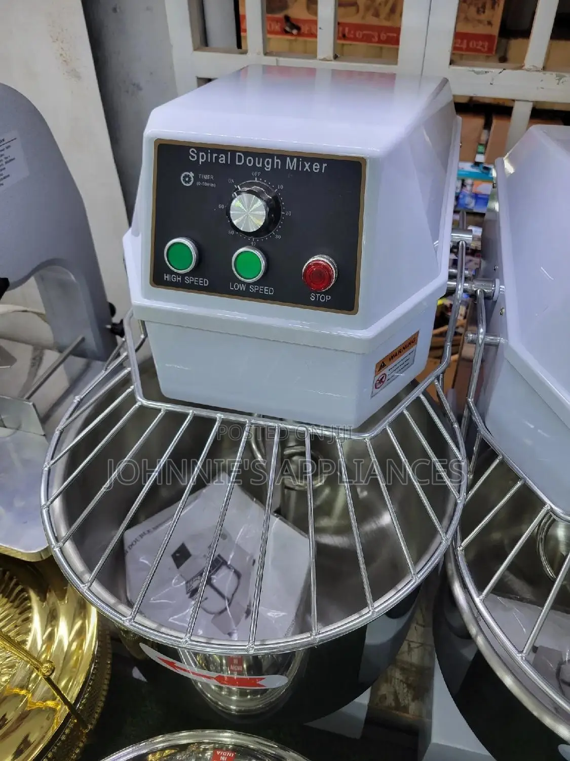 30l Spiral Dough Commercial Mixer