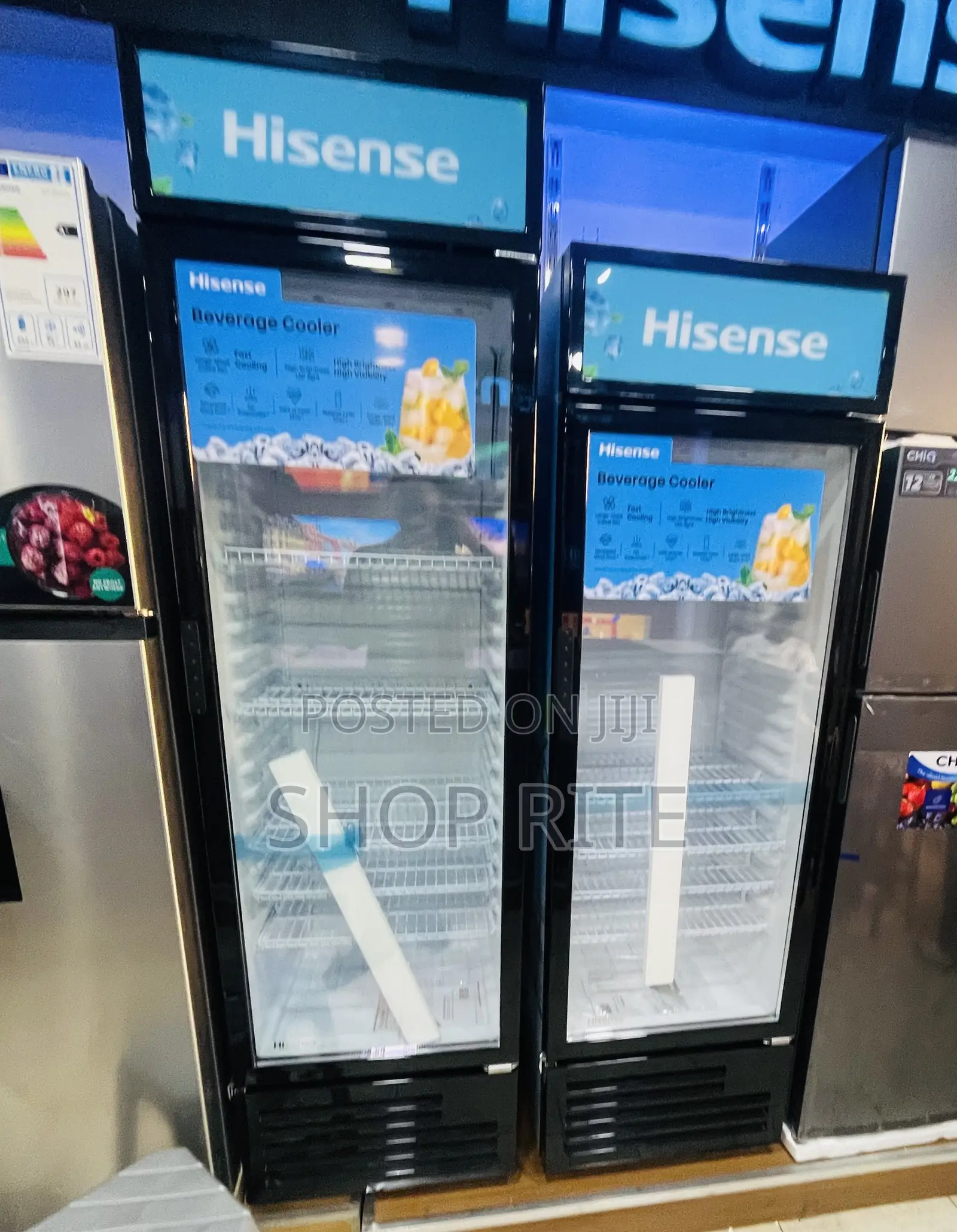 Hisense 370 Liters Display Refrigerator