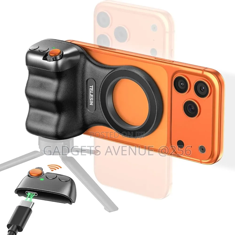 Telesin Fun Shot Magnetic Phone Camera Grip Featuring an Ergonomic