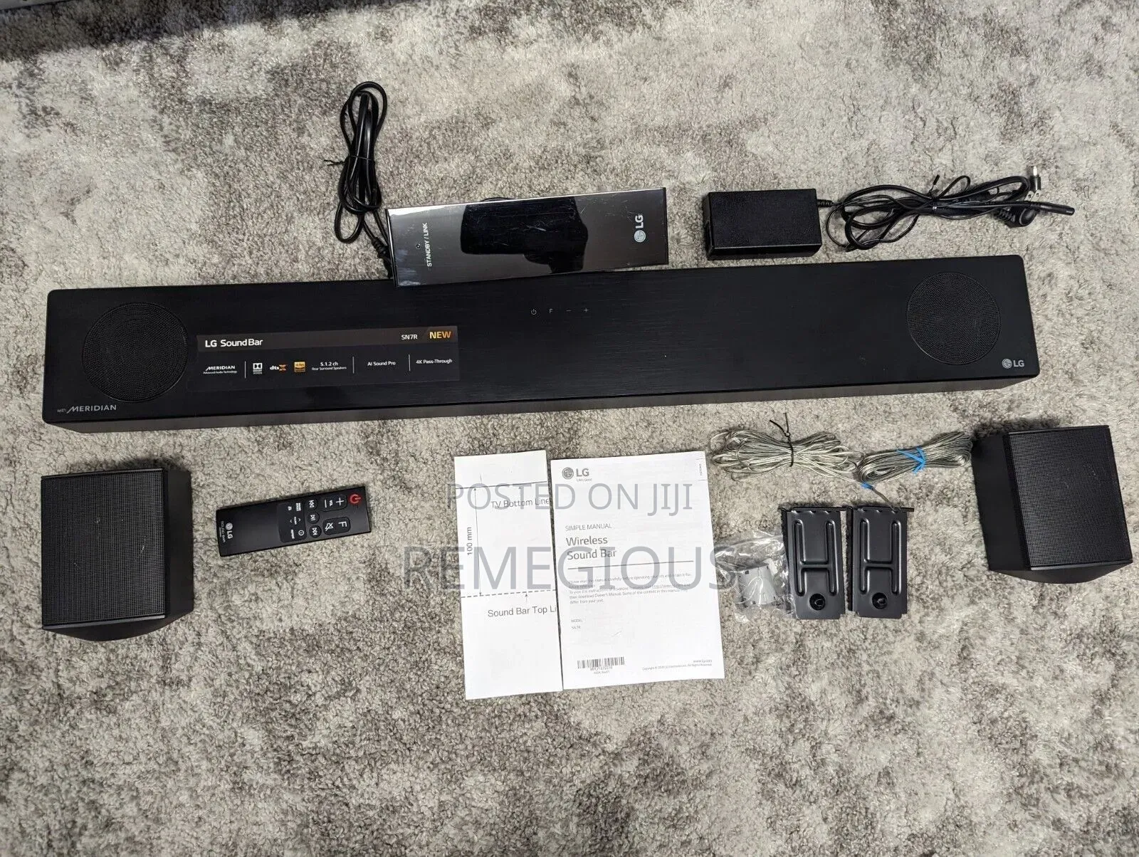 Lg Sn7y | 3.1.2ch | 440w | Dolby Atmos High Res | Sound Bar