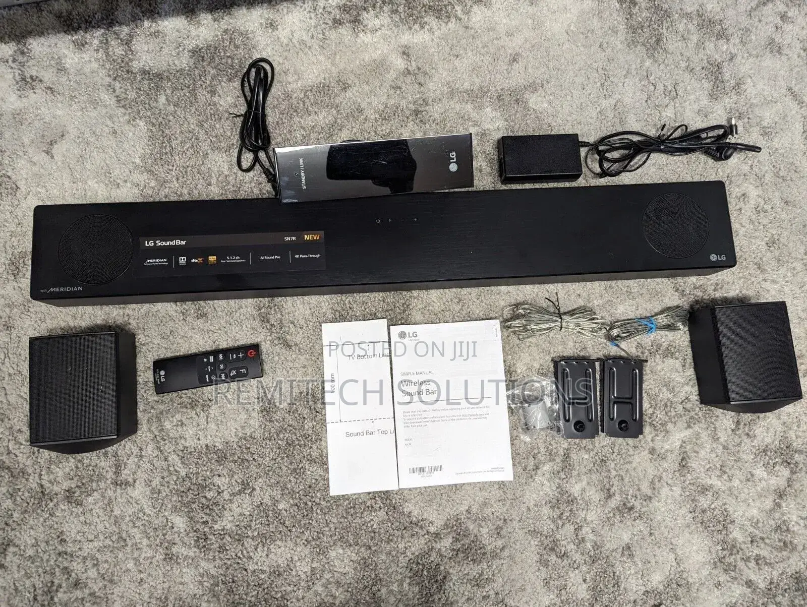 Lg Sn7y | 3.1.2ch | 440w | Dolby Atmos High Res | Sound Bar