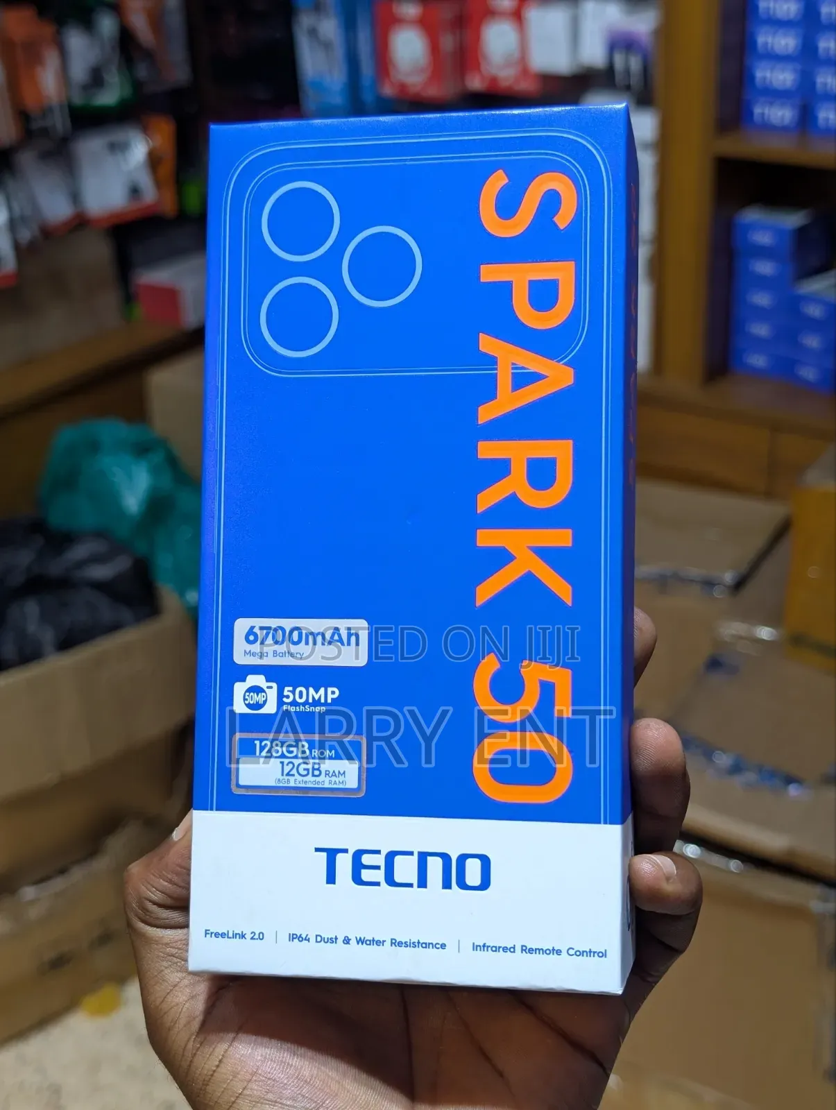 New Tecno Spark 50 128 GB Silver